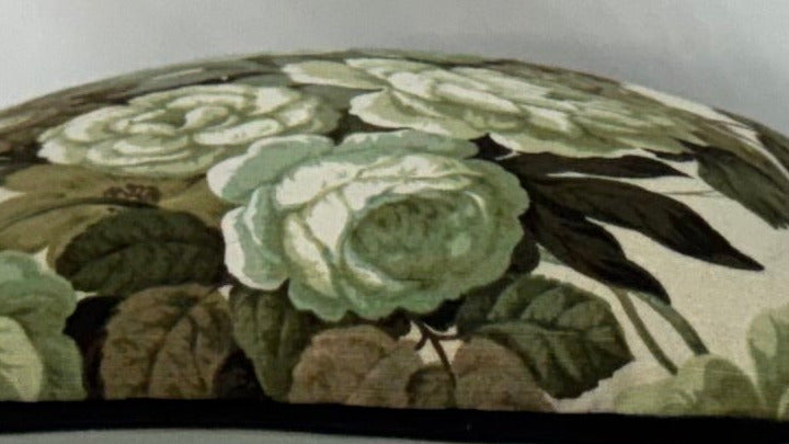 Vintage Floral - Green/ Black
