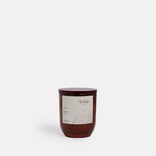 Sacred Wood Small Candle