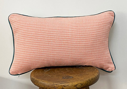 Vintage floral Cushion - 30X50cm - Cream/Coral 1