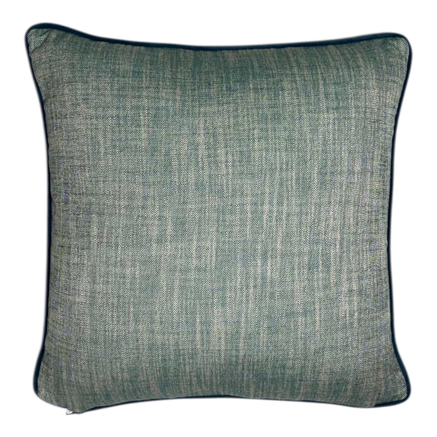 Sanderson Floral is piped in a deep blue and backed with a gorgeous green linen. We nicknamed it "The Special" in the studio and it's easy to see why.