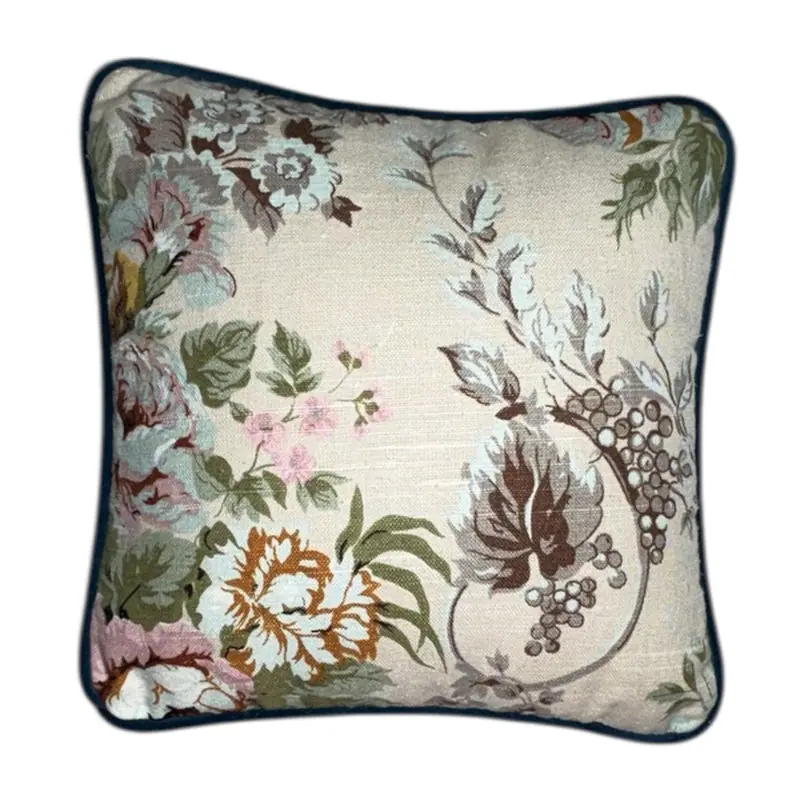 Vintage Pink Rose cushion